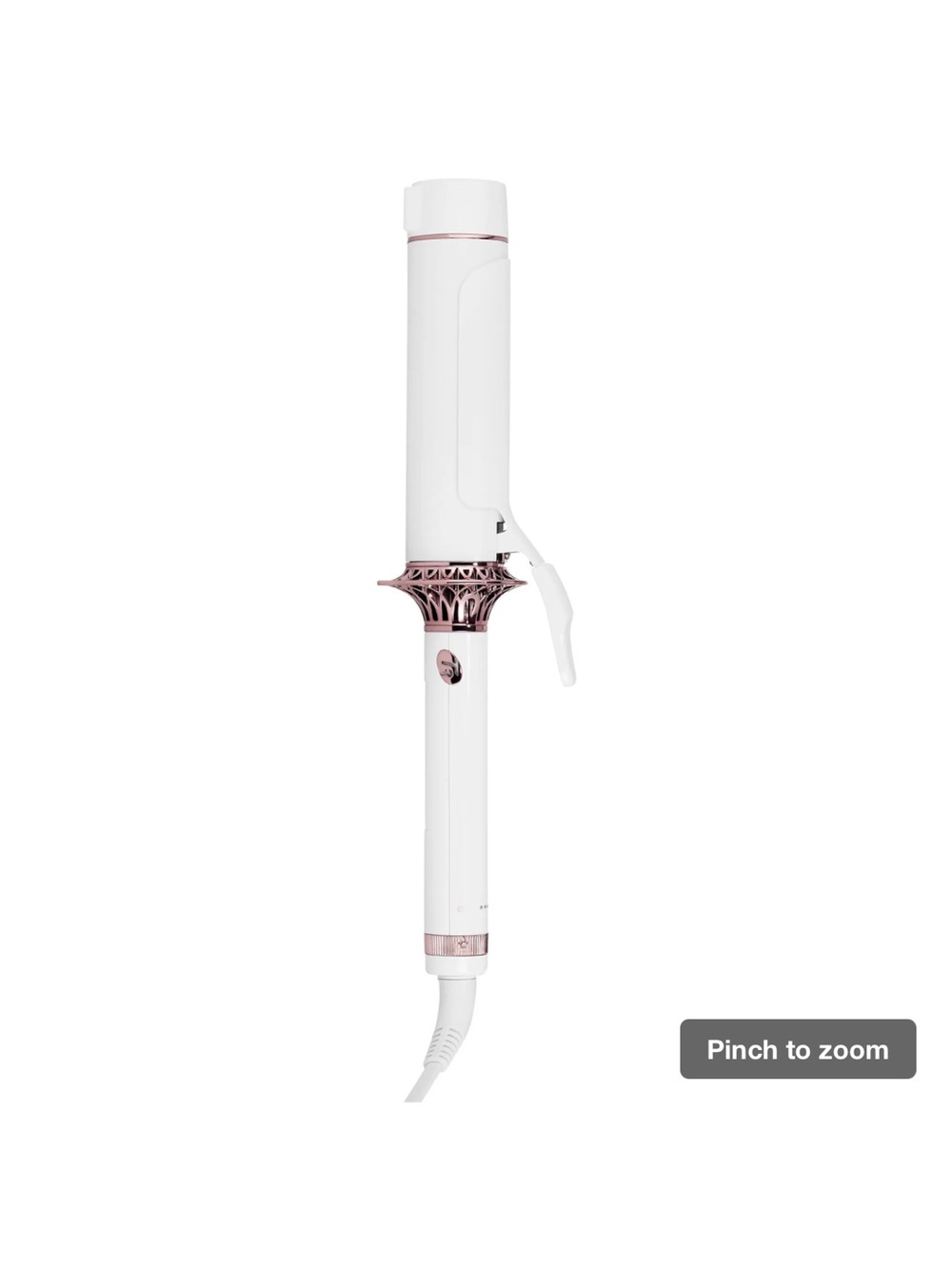T3 White and Rose Gold Curling Iron - Picture 5 of 16